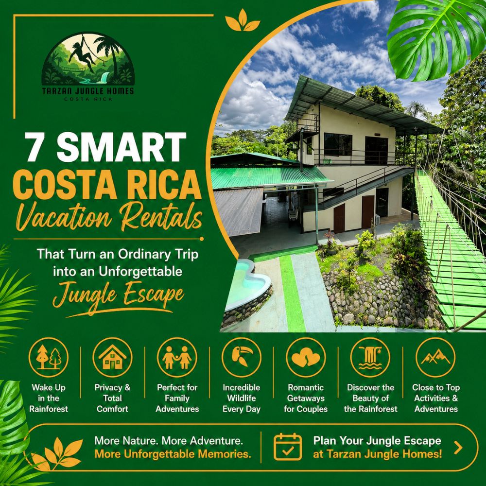 7 Smart Costa Rica Vacation Rentals That Turn an Ordinary Trip into an Unforgettable Jungle Escape