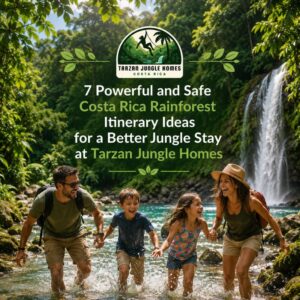 7 Powerful and Safe Costa Rica Rainforest Itinerary Ideas for a Better Jungle Stay at Tarzan Jungle Homes