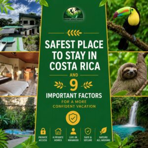 Safest Place to Stay in Costa Rica and 9 Important Factors for a More Confident Vacation