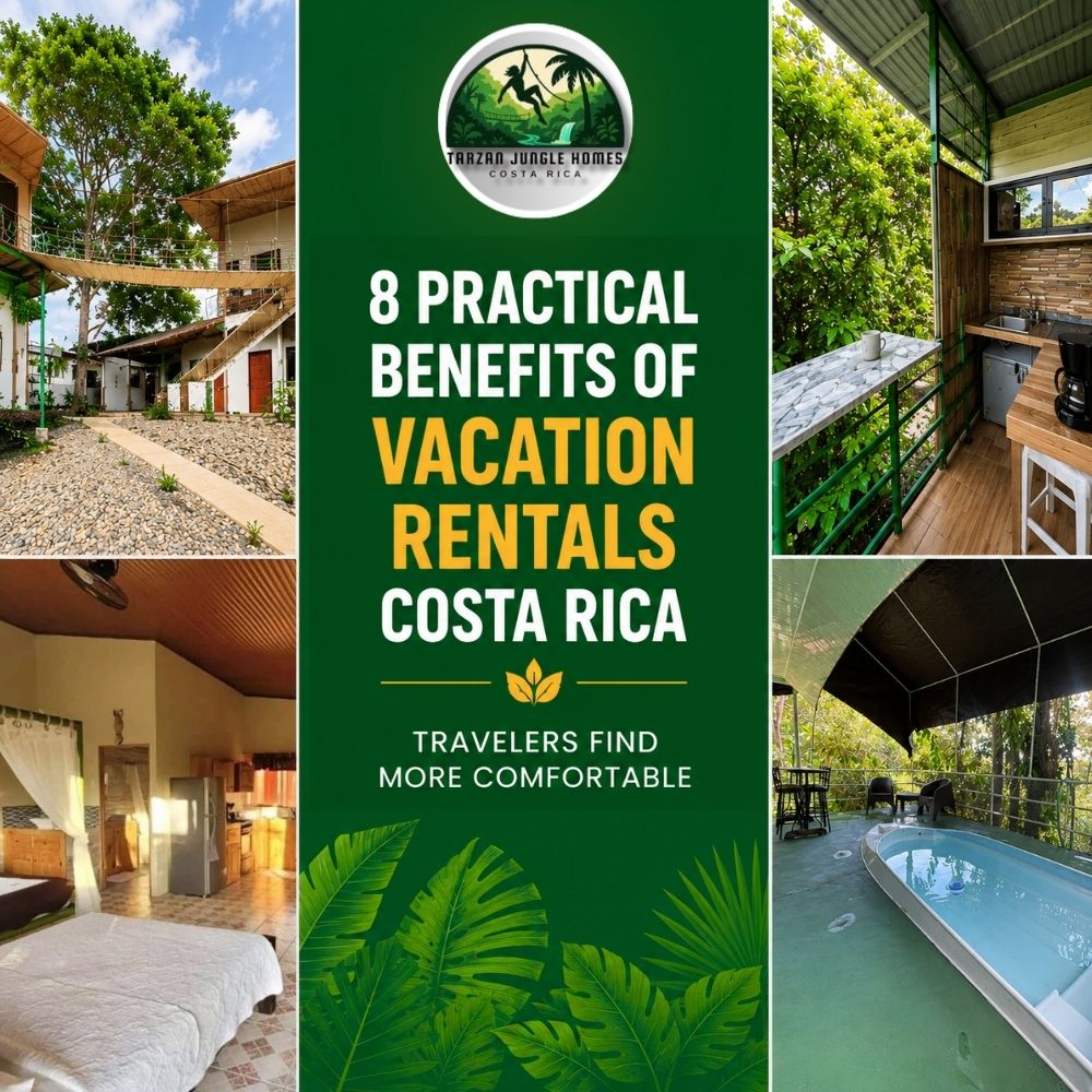 8 Practical Benefits of Vacation Rentals Costa Rica Travelers Find More Comfortable