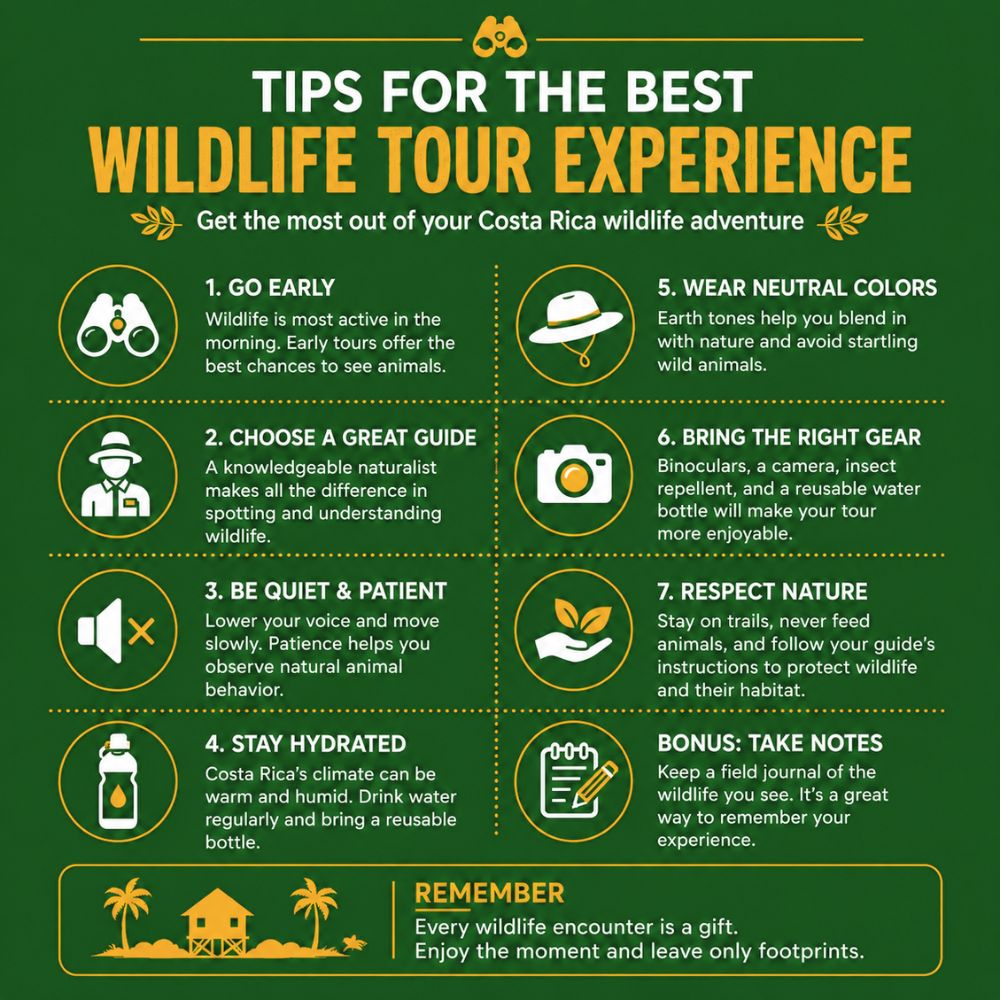 costa rica wildlife tours